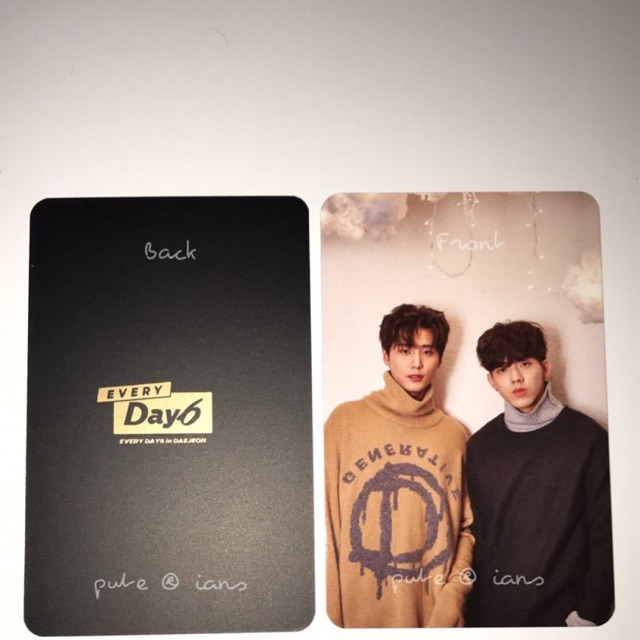 Photocard Day6
