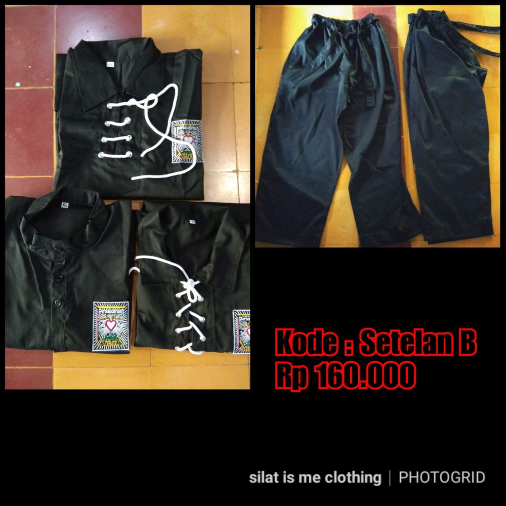 sakral warga PSHT plus  celana silat