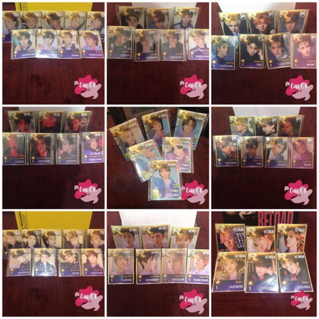 (GROUP Pt. 1) R CARDS SUPERSTAR SMTOWN, JYP NATION, STARSHIP, PLEDIS PHOTOCARD PC