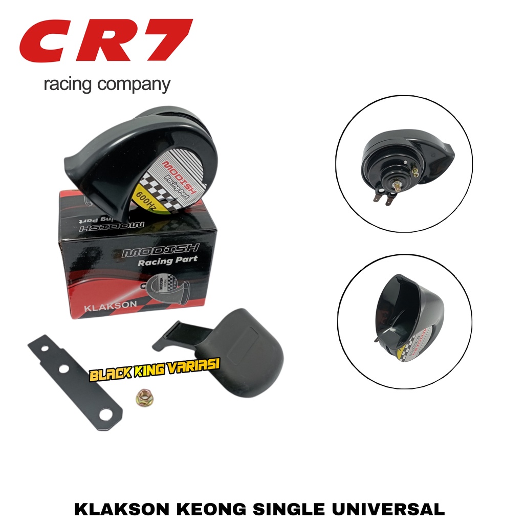 Klakson Keong Single 12v Horn CR7 Klakson Single Tone 12 Volt Klakson Motor Mobil CR7