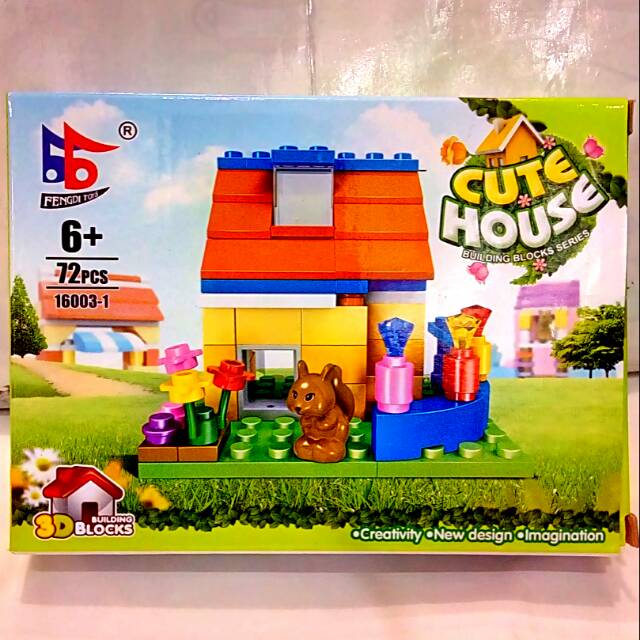 Block lego rumah