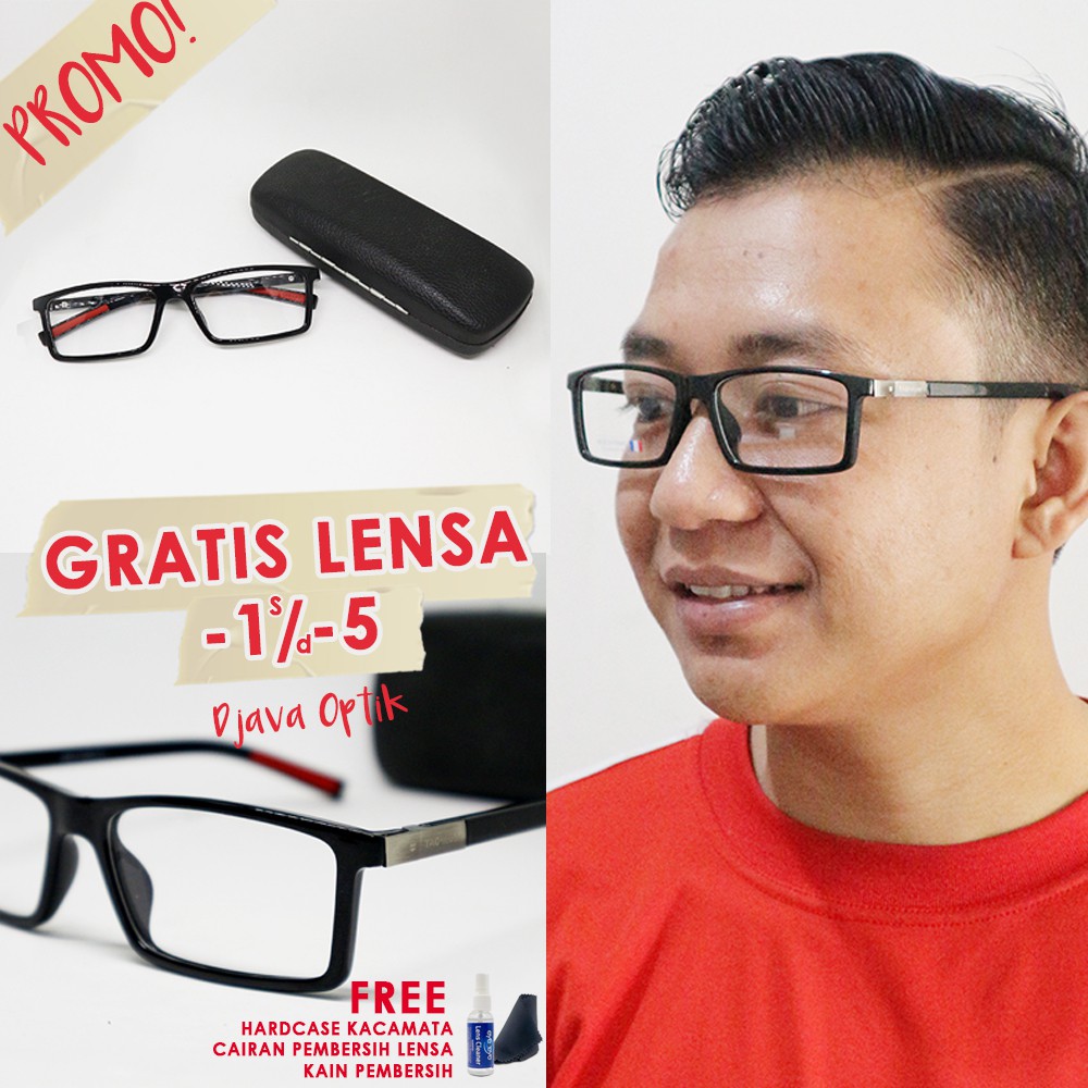 512 Kacamata Smart Fashion Lensa Minus Baca Anti Radiasi 