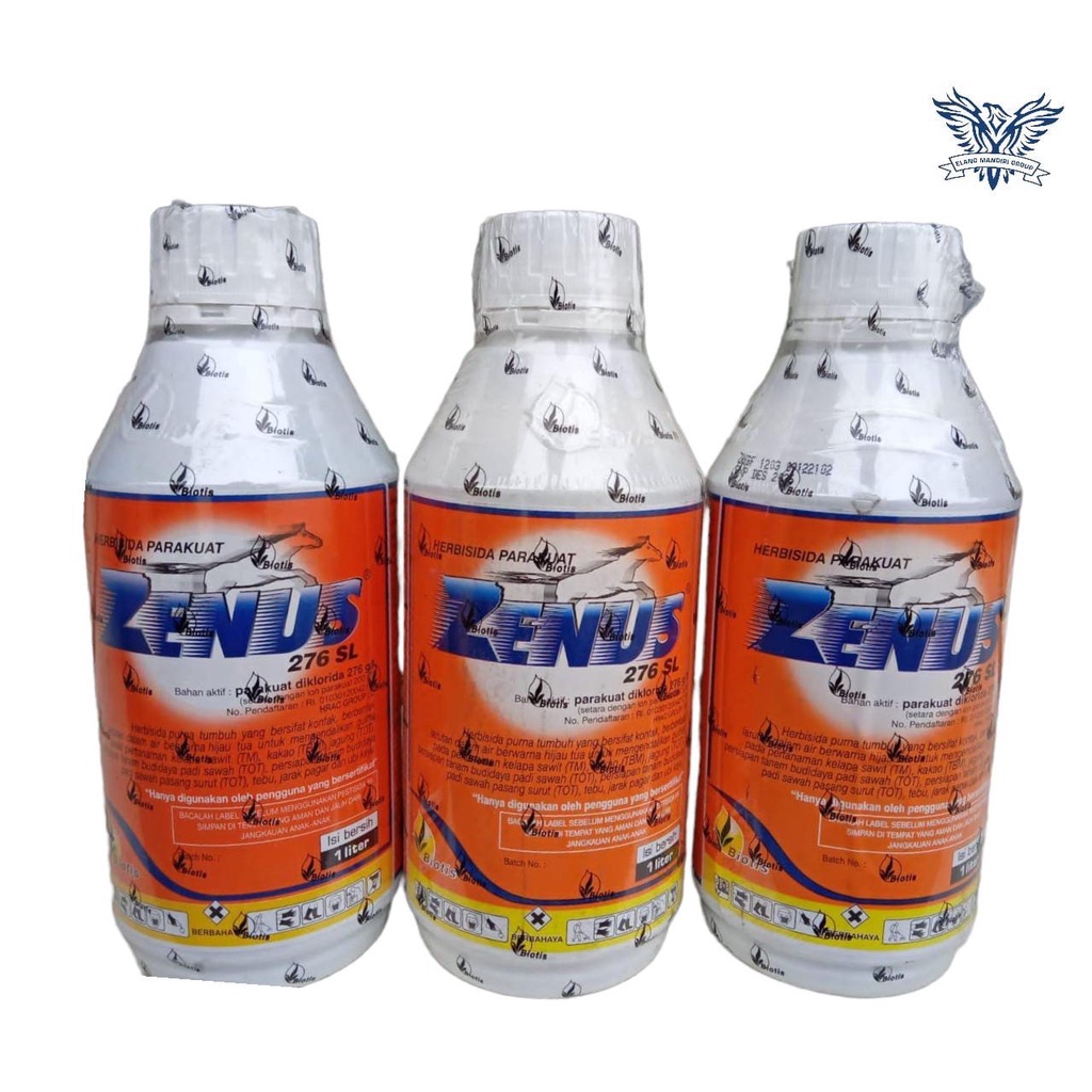 ZENUS 276 SL 1 Liter HERBISIDA Pembasmi rumput reaksi cepat 100% Original gramoxon