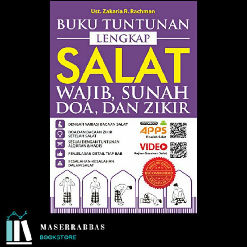 Jual Buku Tuntunan Lengkap Salat Wajib, Sunah, Doa, Dan Dzikir - UST ...