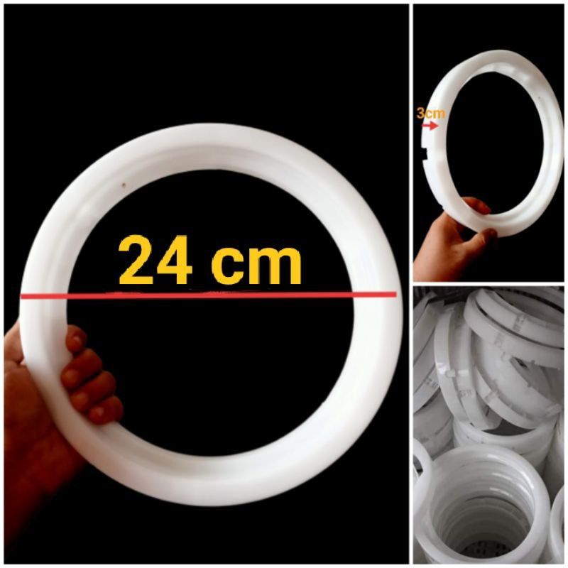 Ring tabung Mesin cuci 2 tabung SANKEN | Diameter 24 CM