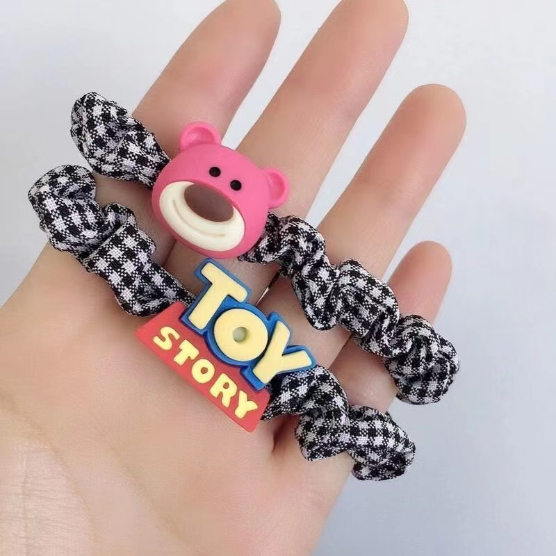 [ 1 PCS ] Srunchie Korea Wanita Lucu Toy Story Trendy Style Aksesoris Rambut Wanita