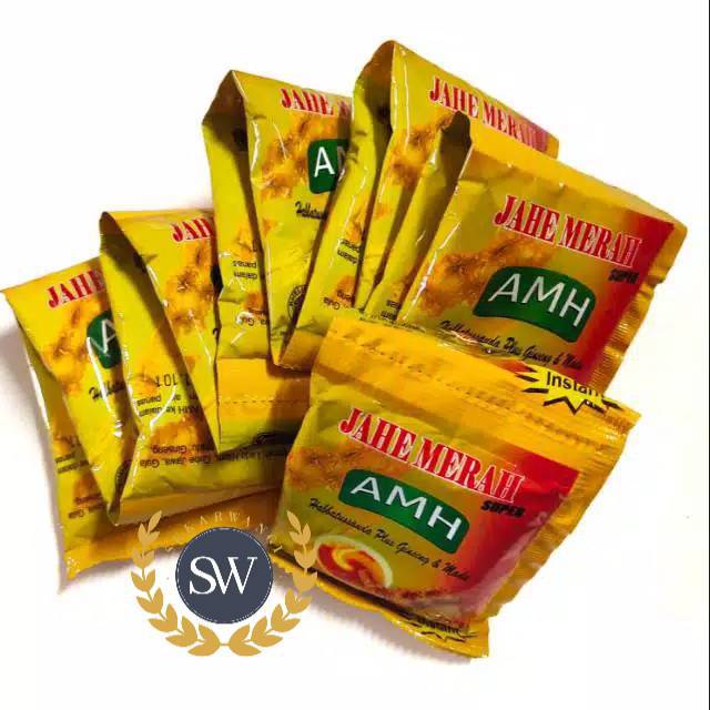 

Jahe Merah AMH - Super Amanah - PER RENCENG - Isi 12 sachet x 23gr