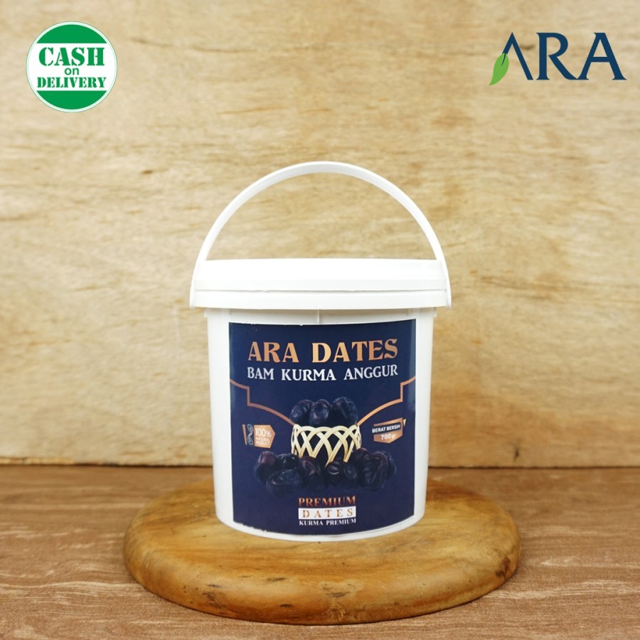 KURMA BAM ARA DATES EMBER 700 GRAM PREMIUM KEMTAN