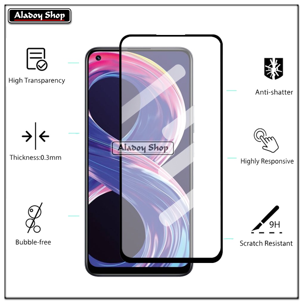 Tempered Glass Realme 8 Pro 2021 Anti Gores Layar Screen Protector