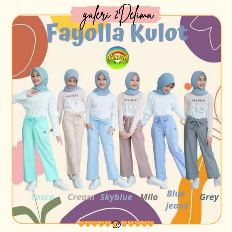 FAYOLLA KULOT | BRAND : RAINBOW