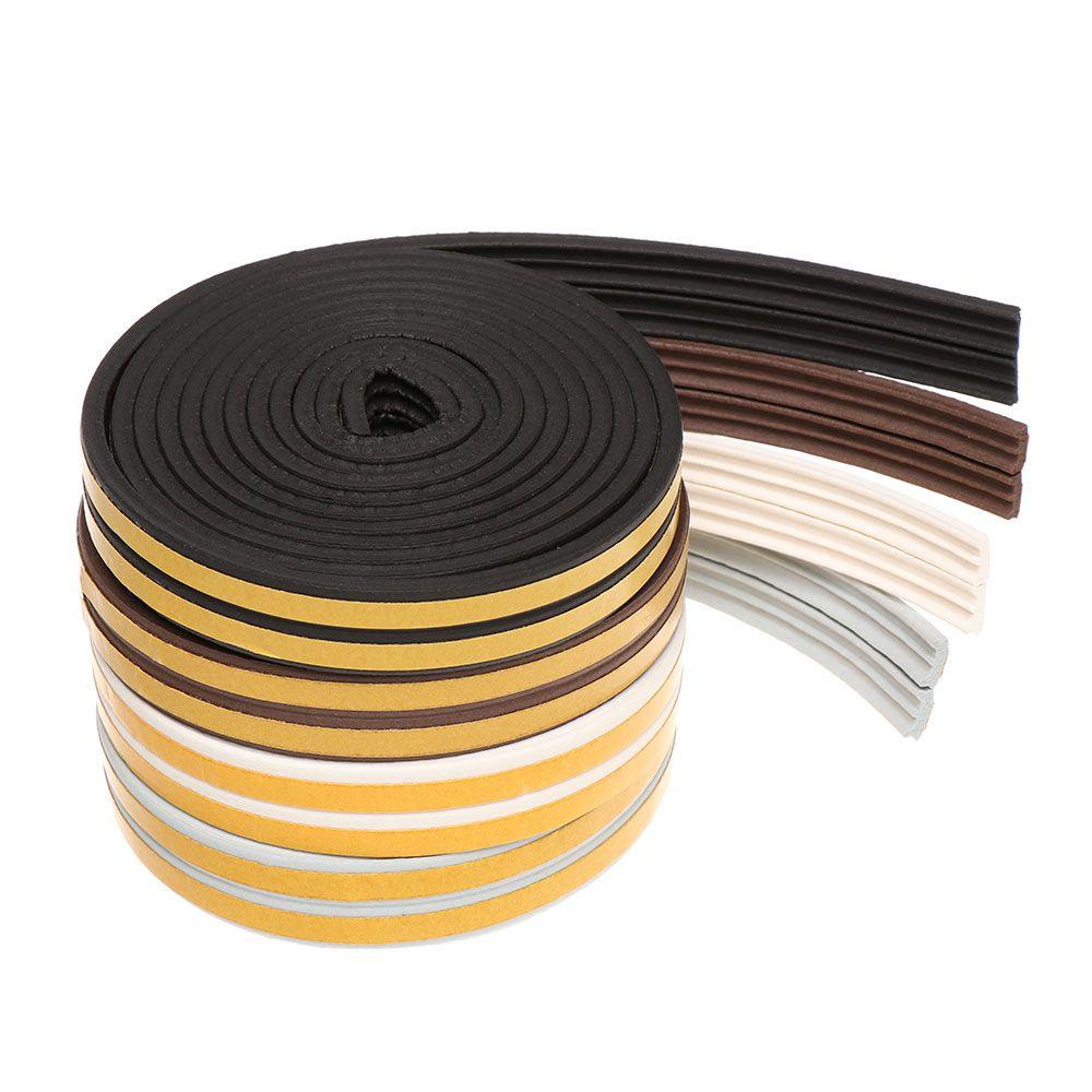 Strip Segel Nanas5/10M Perekat Diri Weather Strips Rubber Serut Excluder