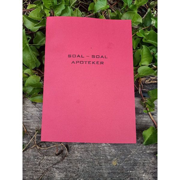 

Soal Soal Apoteker/ Buku Soal Apoteker/ UKAI/ Kumpulan soal/ Farmasi