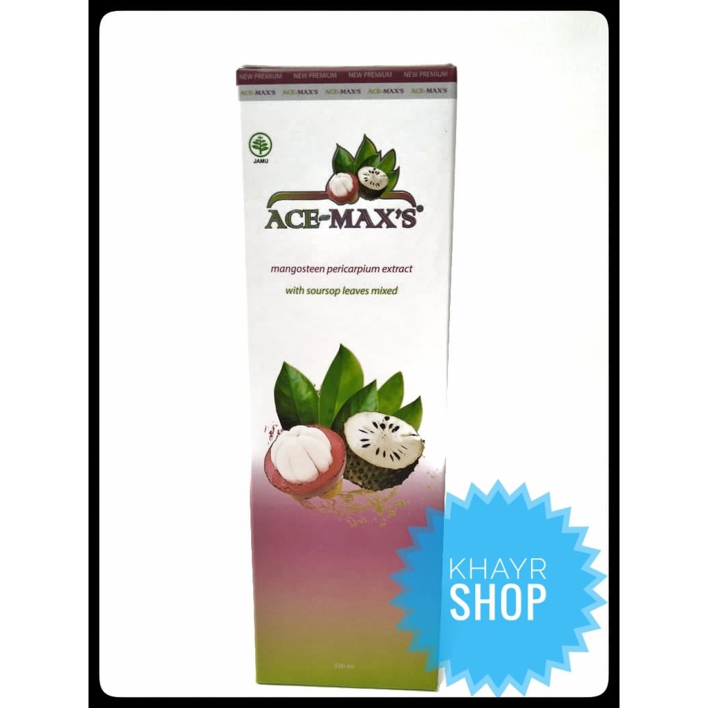 Ace Maxs Original 100 Ekstrak Kulit Manggis Daun Sirsak Herbal Obat Kanker Ace Max Shopee Indonesia