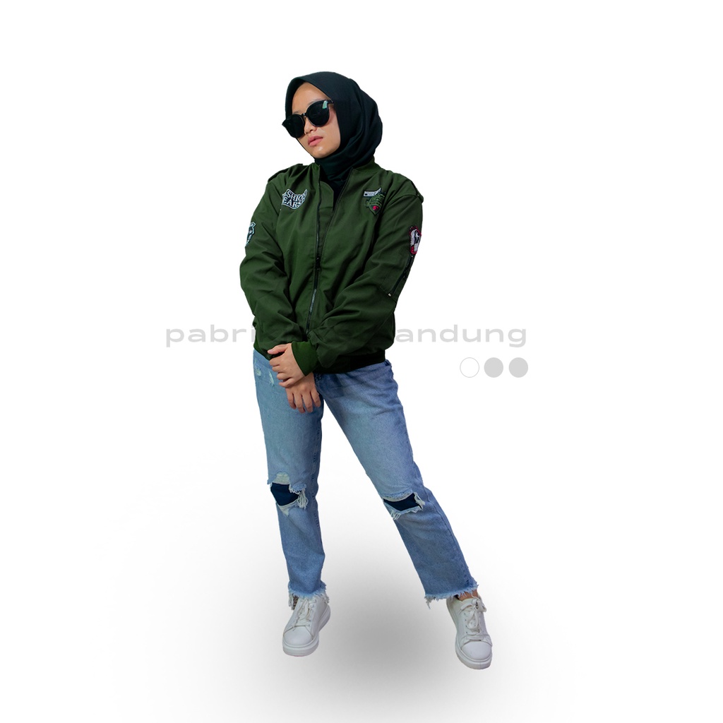 ARAGON BOMBER ARMY || Jacket Bomber Pilot || Jaket Pria Masakini