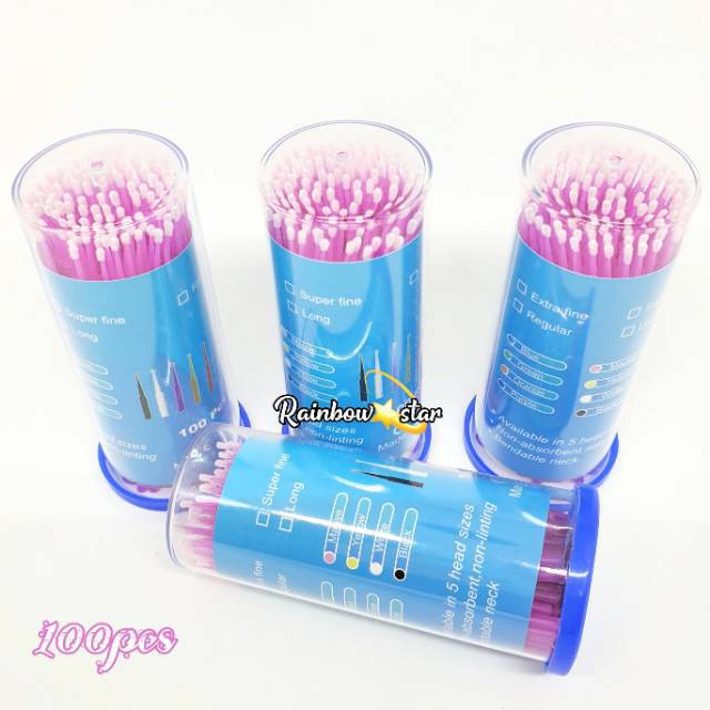 Micro Applicators Eyelash Extension Tube /Microbrush For Eyelash Extension / Micro brush