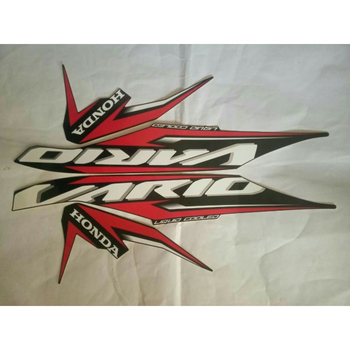 NEW stiker striping honda vario 125 2020 hitam