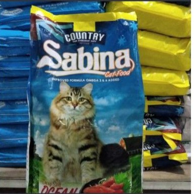 makanan kucing Sabina repack 1kg