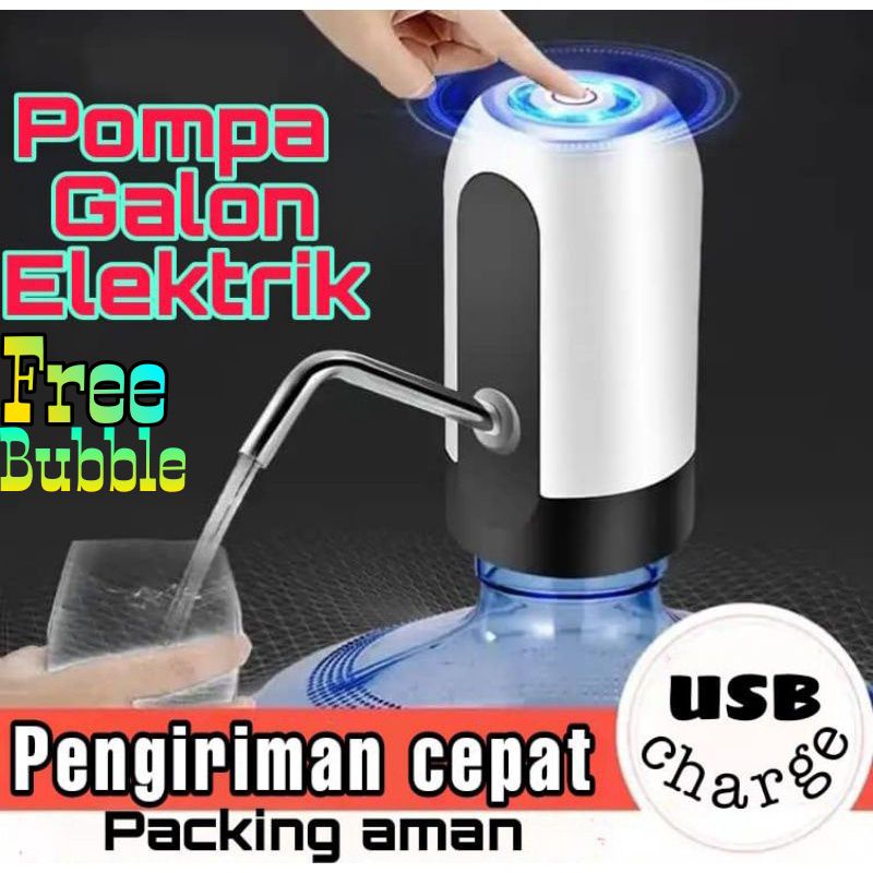 Pompa Galon Elektrik Dispenser Air Minum Galon ⭐ Toko10 ⭐