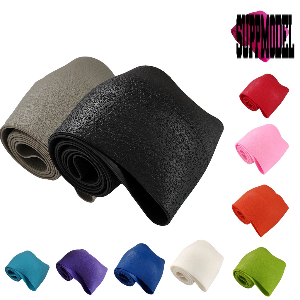 Cover Setir Mobil Universal Bahan Silikon Anti slip Warna Polos