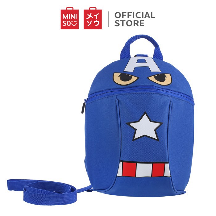 Hot sale  Miniso Tas Ransel Anak Anti Hilang Marvel 2.0 Marvel Collection  hanya di shopee