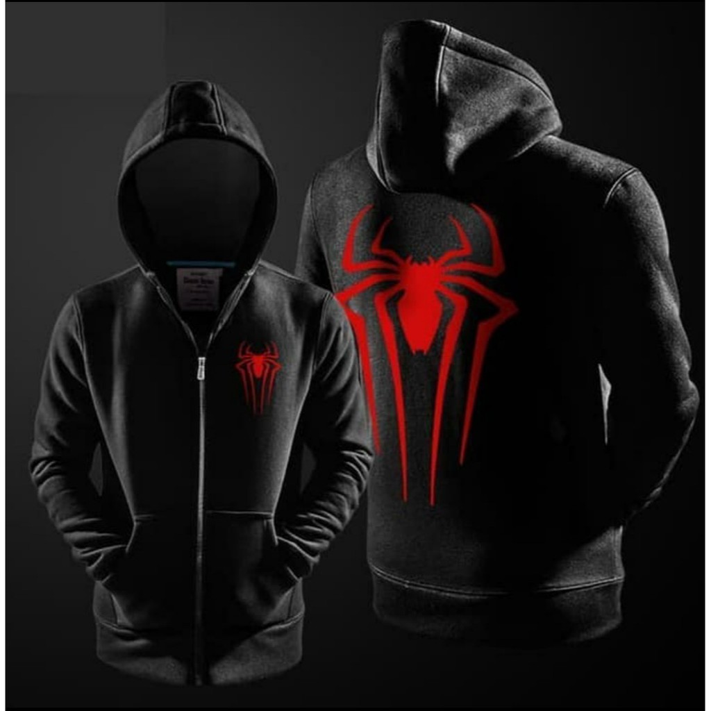 JAKET HOODIE SPIDER MAN