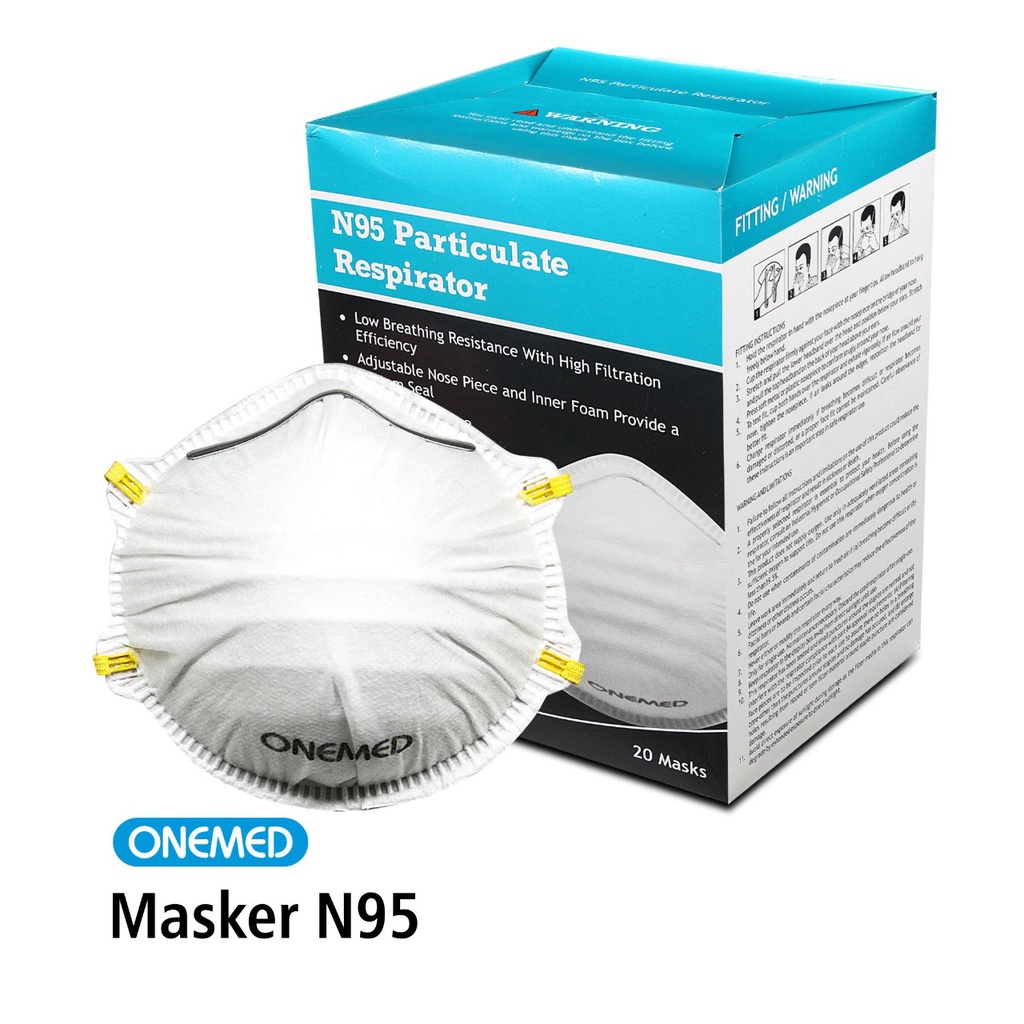 Masker N95 OneMed box 20 pcs