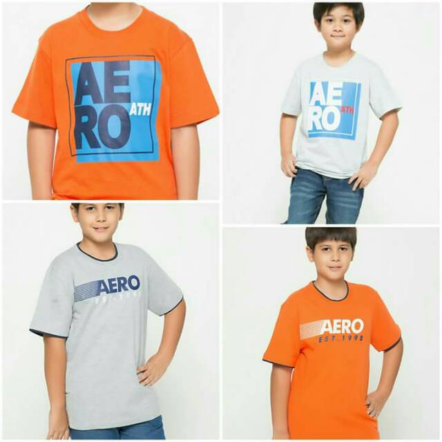 Kaos t-shirt shirt Aero / Nevada Anak cowok laki laki original branded matahari murah