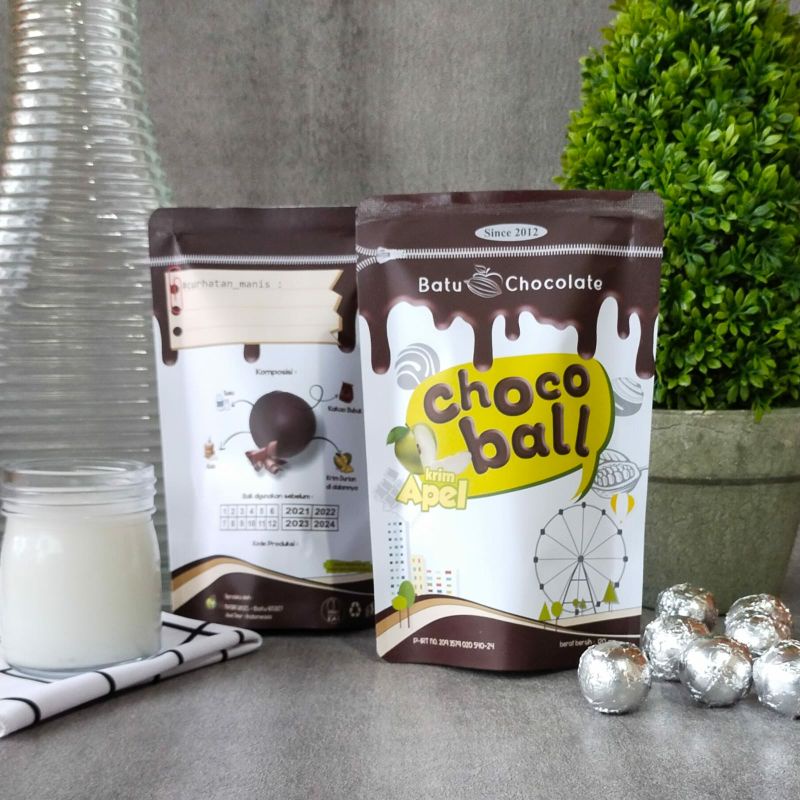 Batu Chocolate - Chocoball Apel ~ Oleh Oleh Khas Malang Batu ~ Oleh Oleh Kekinian