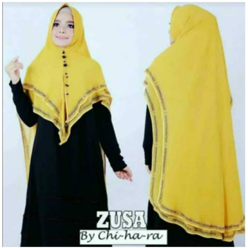 Chihara By Zusa Khimar Ceruty Pinguin Series