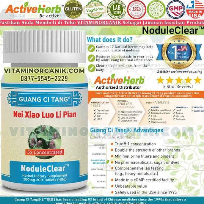 Grosir Obat Obat Tumor Payudara / Tiroid / Thyroid / Leher Herbal TCM Baru