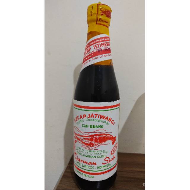 KECAP MANIS JATIWANGI CAP UDANG 250ML