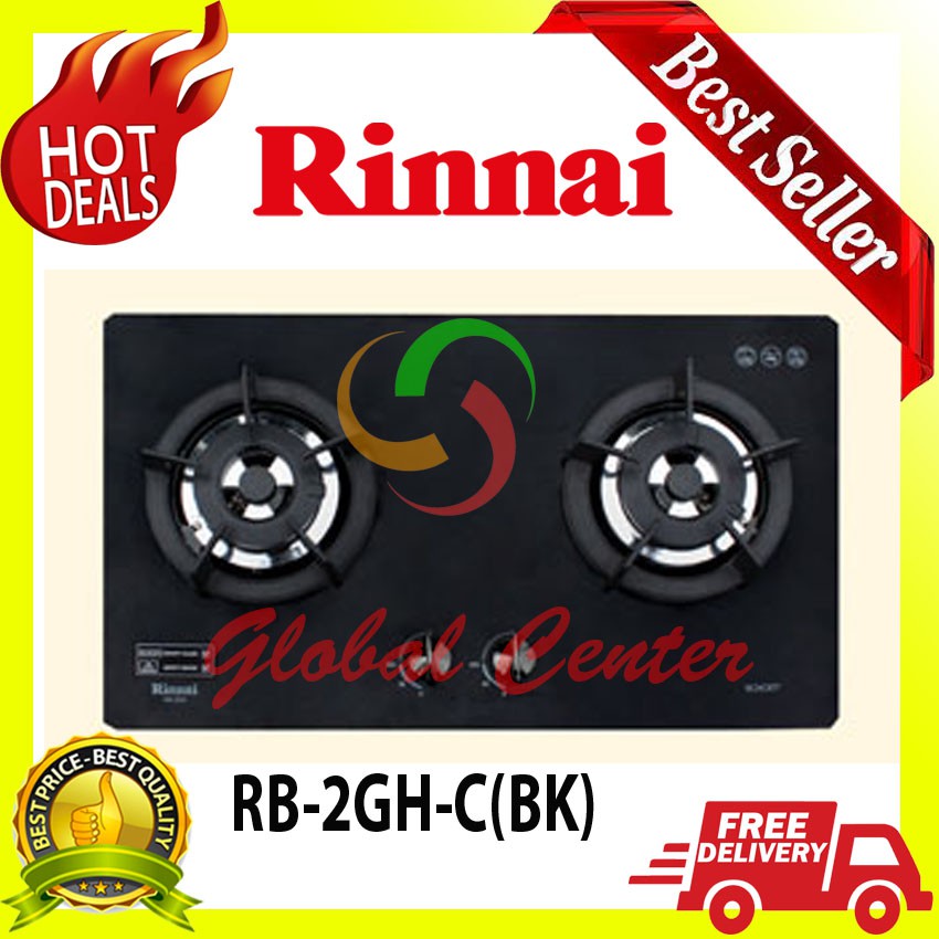 Kompor Gas Tanam Rinnai RB 2GHC BK