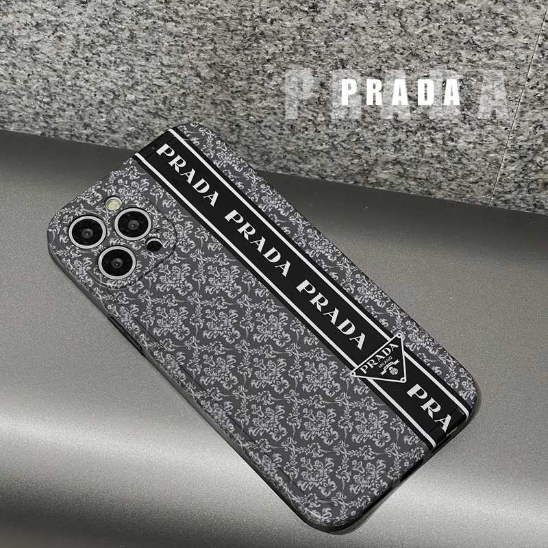 Case Desain Prada Untuk IPhone 7 8 Plus XR XS Max SE 11 Pro Max 12 13 Pro Max