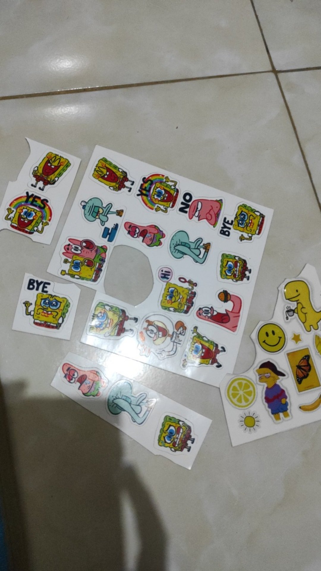 Stiker Tumblr Aesthetic Untuk Laptop Case Hp Buku Notebook Motif Lucu Satuan [min Order 10pcs]