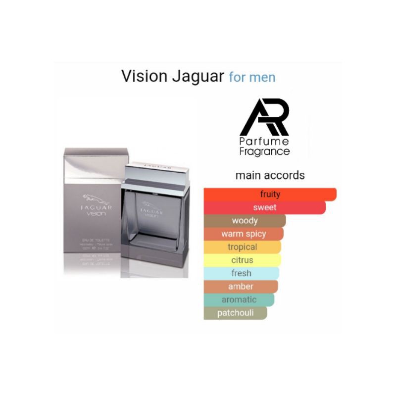 ARparfum - JAGUAR VISION - BEST SELLER for MAN !!Parfum Bandung Isi Ulang Tahan Lama Seharian