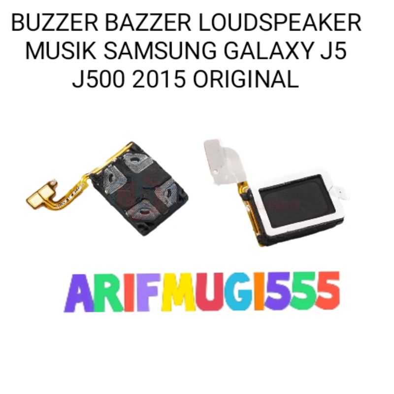 BAZZER BUZZER LOUDSPEAKER SPEAKER SPIKER MUSIK SAMSUNG GALAXY J5 J500 2015 ORIGINAL