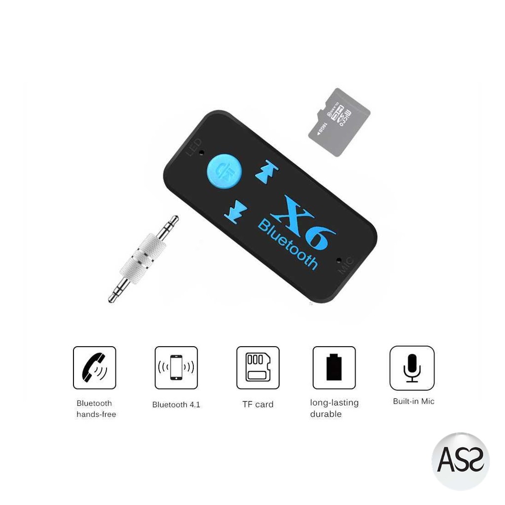 ASS Shop - Bluetooth Aux Audio Receiver Mobil - HQX6