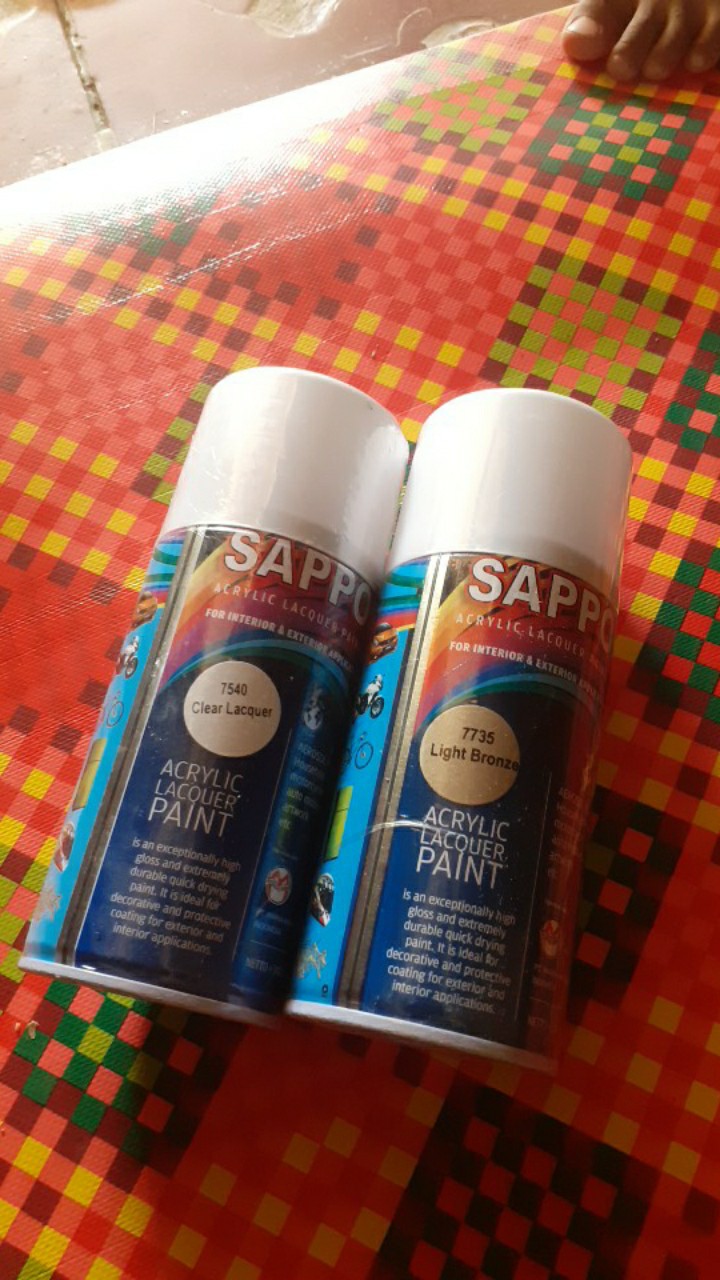 Sapporo Spray 7735 Light Bronze Cat Semprot 300ml