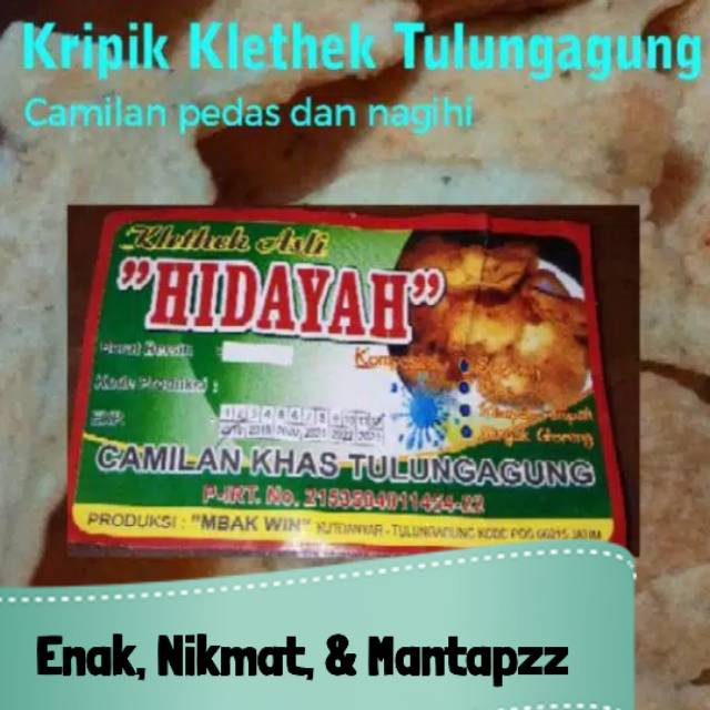 

Keripik Klethek Khas Tulungagung 200 gr