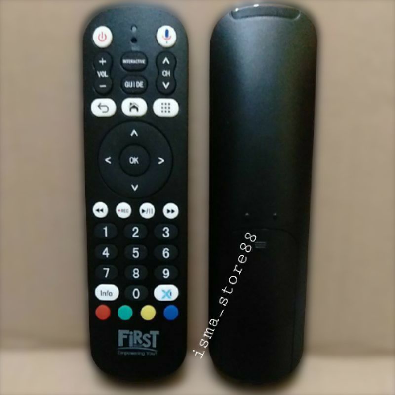 REMOT STB (set top box) FRIST MEDIA X1 SMART BOK4K FRIME VOICE ORIGINAL (X1)