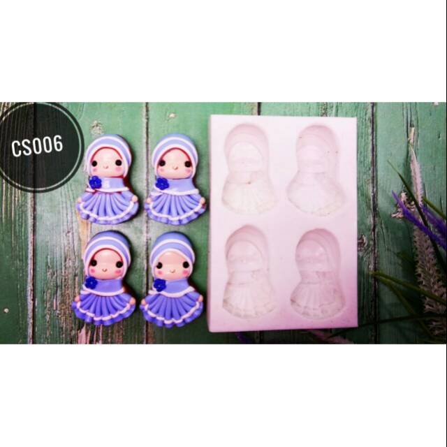 

Cetakan cokelat hijab dengan kode cs 006