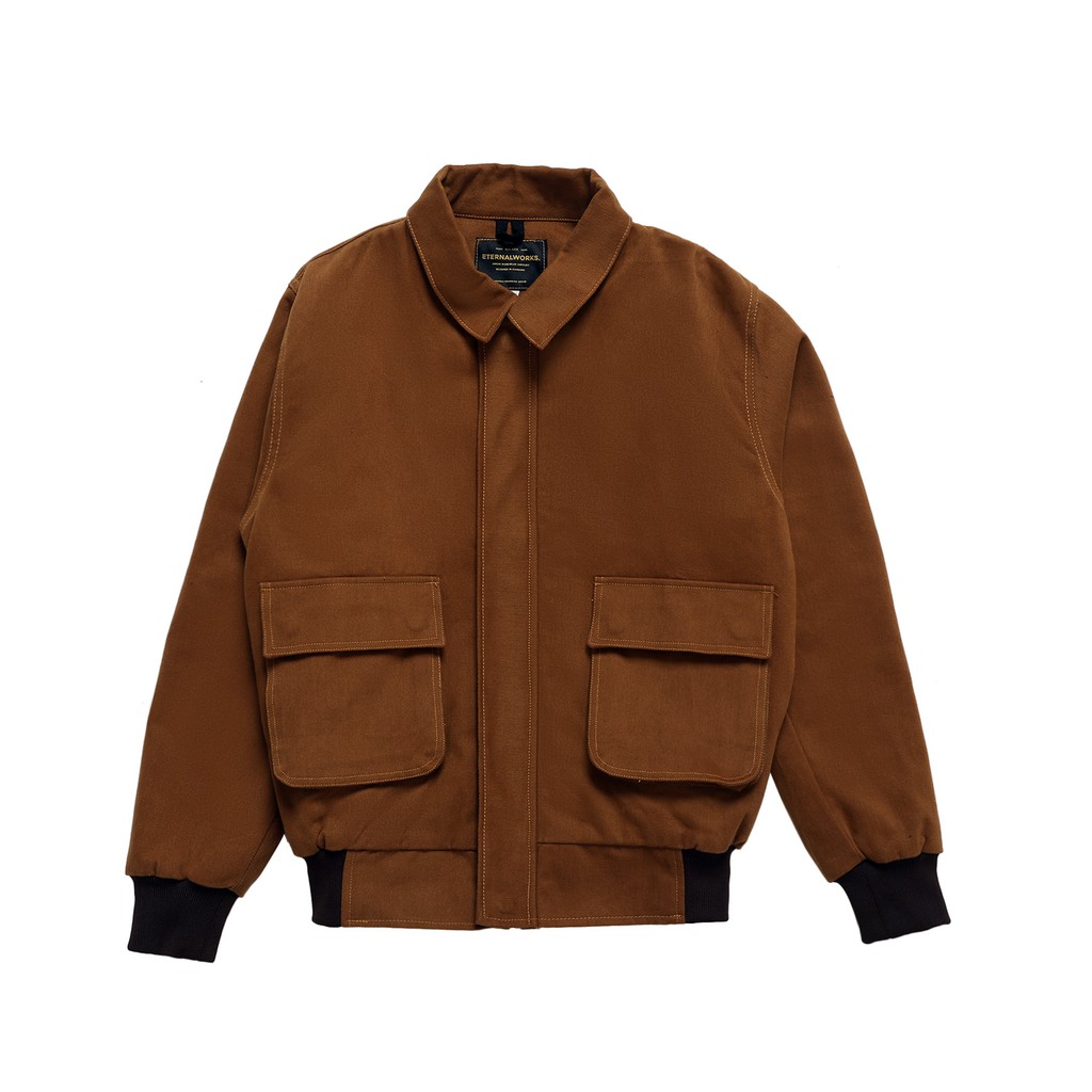 OCTO BOMBER JACKET CAMEL - JACKET BOMBER