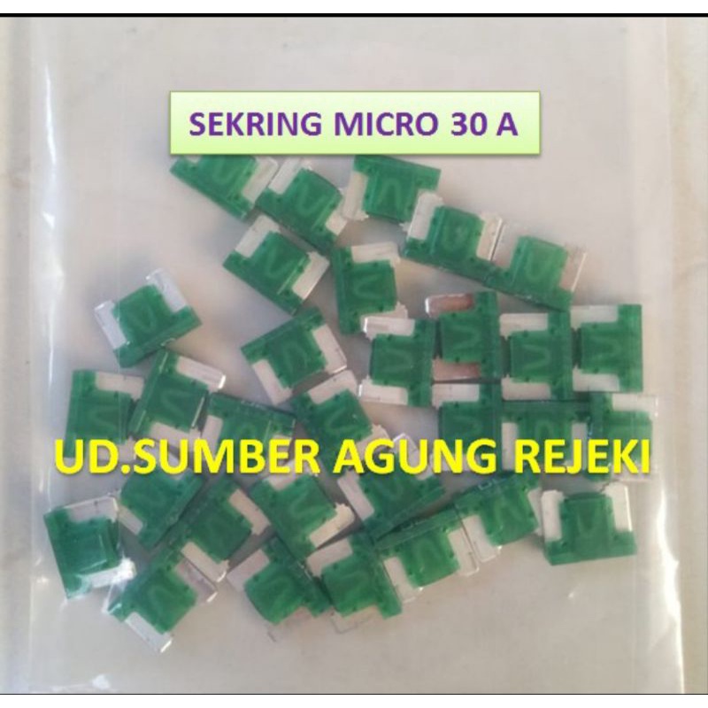 FUSE DX MICRO-SIKRING FUSE MICRO 30A SEKRING TANCAP 30 A