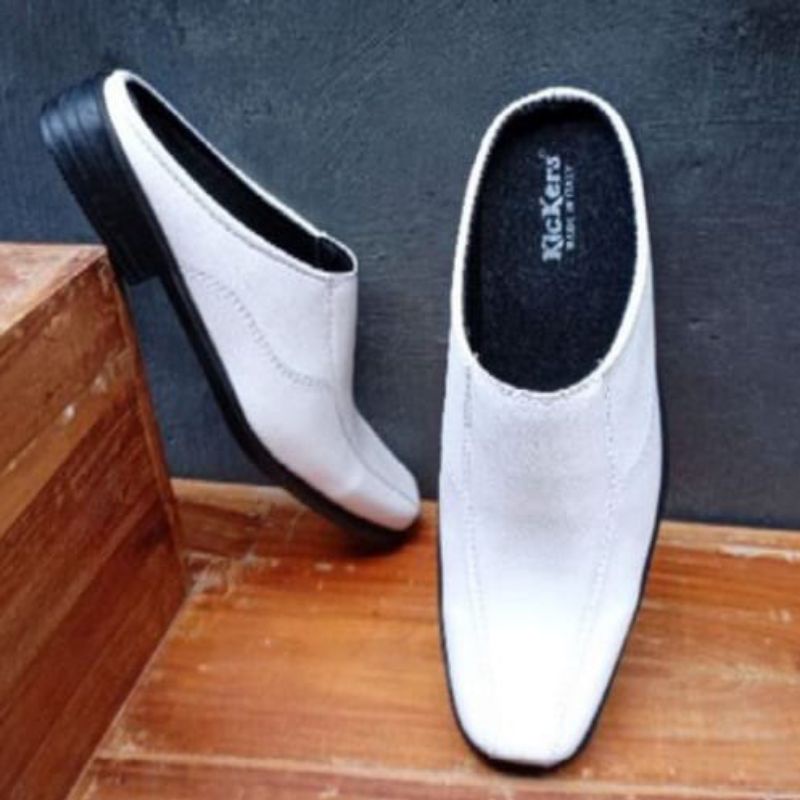 Sepatu sandal pria bustong sepatu pantopel selop cowok sepatu pantovel slip on cowok