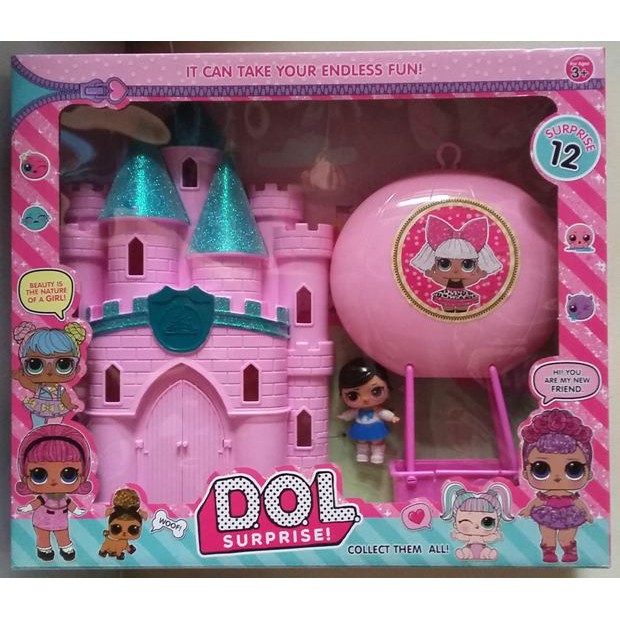Mainan LOL Castle dan Balon Udara