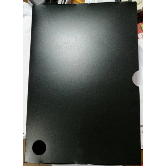 

HJK Inter X clear holder Folio 100 pocket lembar / display album + cover book tebal hitam F4