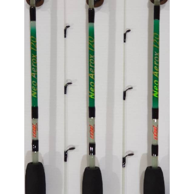 Joran pancing fiber solid ikan dan udang EXORI NEO AEROX 120 CM
