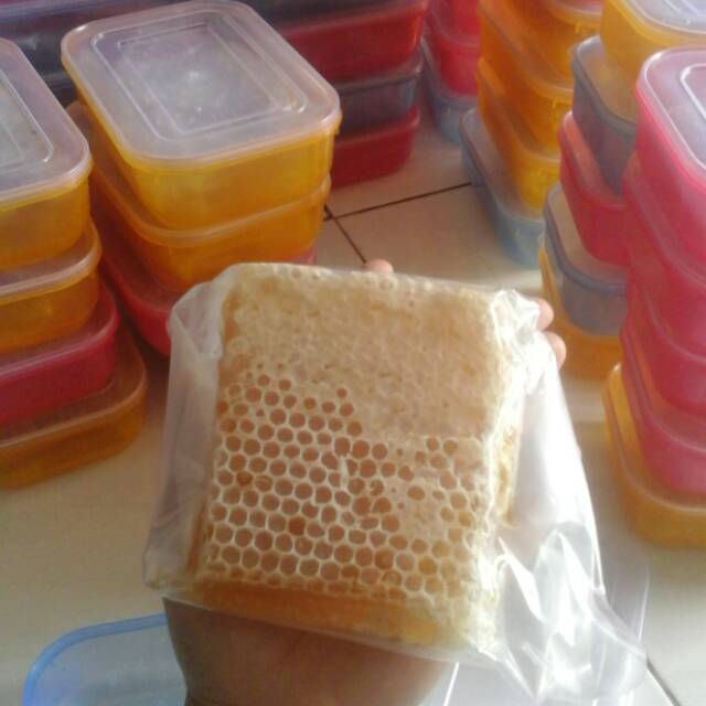 

250 gram madu sarang / sarang madu / madu sarang melifera / madu sarang murni