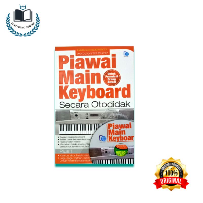 Buku Musik - Piawai Main Keyboard Secara Otodidak