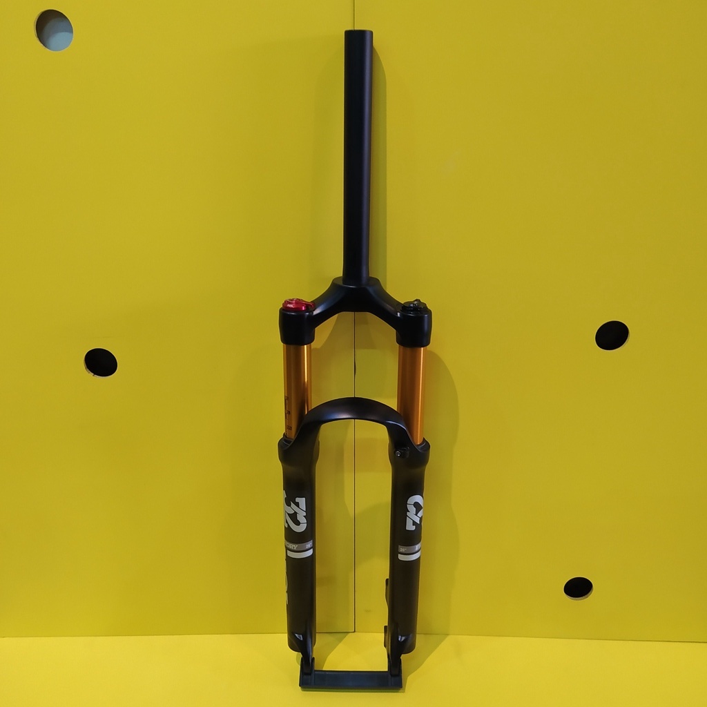 Fork Sepeda MTB Victory OL 26 Travel 120 Air Black Gold